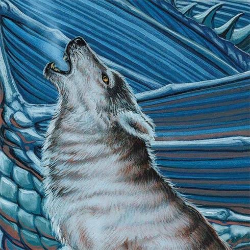 Ed Beard Jr. Dragon and the Wolf Nintendo 2DS XL (2017) Skin